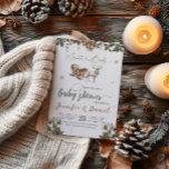 Santa Baby Christmas Green Red Winter Baby shower Kaart<br><div class="desc">Kerstman Baby Groene Rode Winter Baby shower Uitnodiging</div>