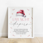 Santa Baby Christmas Late Night Luiers Poster<br><div class="desc">Santa Baby Christmas Late Night Luiers Poster. Overeenkomende objecten beschikbaar.</div>