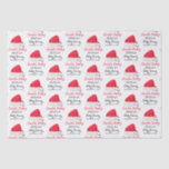 Santa Baby Christmas Winter Rode Baby shower Tissuepapier<br><div class="desc">Gepersonaliseerde Santa Baby,  baby shower,  rood,  Kerstmis,  Kerstmis,  Winterweefsel papier.</div>