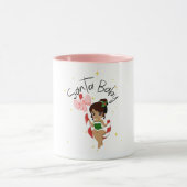 Santa Baby Cute Coffee Christmas Mug Mok (Midden)