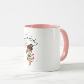 Santa Baby Cute Coffee Kerst Mok (Voorkant rechts)