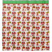 Santa Baby Douchegordijn (Voorkant)