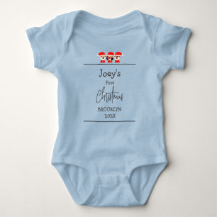 Santa. baby eerste kerstBaby Romper