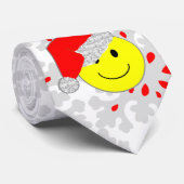 "santa baby FACE CHRISTMAS STROPDAS (Opgerold)