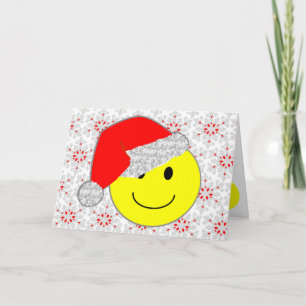 'Santa baby FACE KERSTMIS KAART