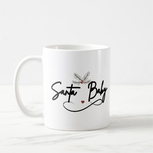 Santa Baby - Flirty Holiday Script Koffiemok (Links)
