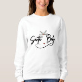 Santa Baby - Flirty Holiday Script Trui (Voorkant)
