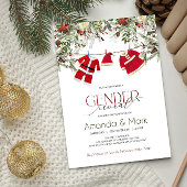 Santa Baby Geslacht onthullen uitnodiging