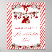 Santa Baby Girl Warm Up bij de Hot Chocolate Bar Poster (Voorkant)