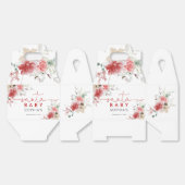 Santa Baby Holy Christmas Baby shower Bedankdoosjes (Ongevouwen)