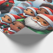 Santa Baby! inpakken Cadeaupapier (Hoek)