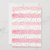 Santa Baby is onderweg, kerst Baby shower Kaart (Achterkant)