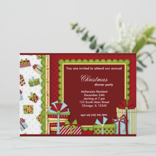 Santa Baby Kaart (Staand voorkant)