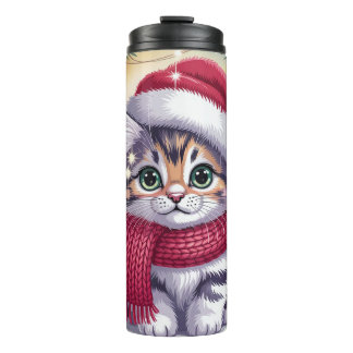 Santa Baby Katten Thermosbeker