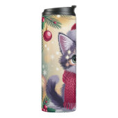 Santa Baby Katten Thermosbeker (Gedraaid links)