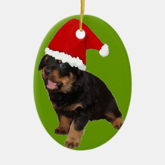 Santa Baby Keramisch Ornament (Voorkant)