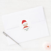 "Santa Baby" Kerst Baby shower Stickers (Envelop)