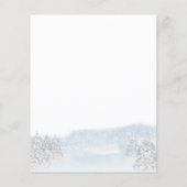 Santa Baby Kerst Budget Uitnodiging (Achterkant)