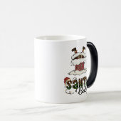 Santa baby- Kerst- of kerstfeestdagen Magische Mok (Voorkant rechts)