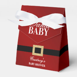 Santa Baby | KerstBaby shower Bedankdoosjes