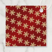 Santa Baby | KerstBaby shower Bedankjes Labels (Achterkant)