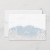 Santa Baby kerstkaarten voor Baby shower Kaart (Achterkant)