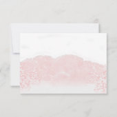 Santa Baby kerstkaarten voor Baby shower Kaart (Achterkant)