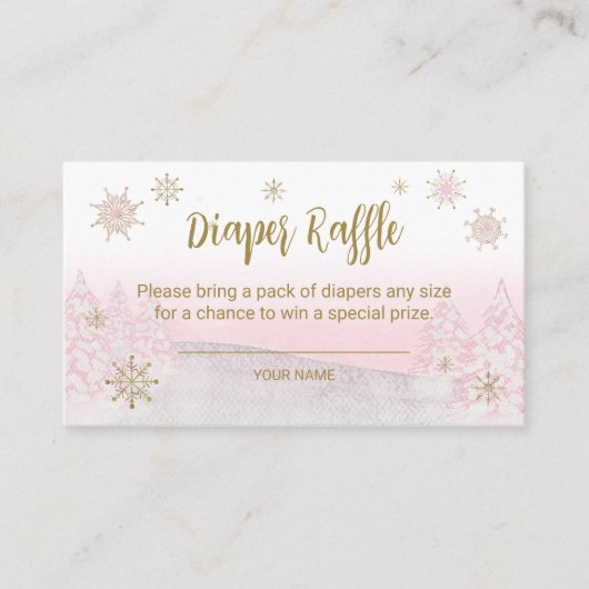 Santa Baby KerstkerstBaby, luierbehuizing Informatiekaartje (Voorkant)