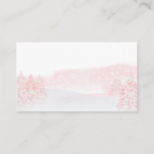 Santa Baby KerstkerstBaby, luierbehuizing Informatiekaartje (Achterkant)