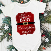 Santa Baby | Kerstmis Baby Romper
