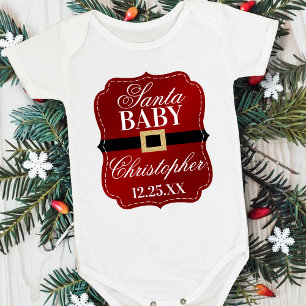 Santa Baby   Kerstmis Baby Romper