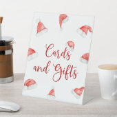 Santa Baby Kerstmis Douche Kaarten & Cadeaubordje Reclamebord Met Voetstuk (Insitu)