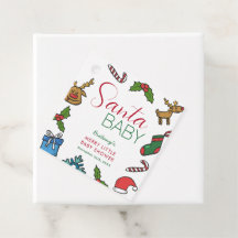 Santa Baby Kerstmis Gender Neutraal Baby shower