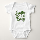 Santa Baby - Kerstmis Romper (Voorkant)