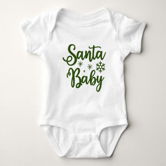 Santa Baby - Kerstmis Romper (Voorkant)