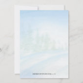 Santa Baby Kerstmis Winter Geslacht Onthullen Part Kaart (Achterkant)