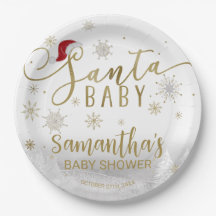 Santa Baby Kerstwinter Baby shower