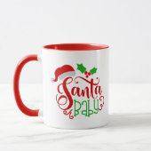 Santa Baby kerstwoord mok (Links)