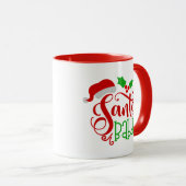 Santa Baby kerstwoord mok (Voorkant rechts)