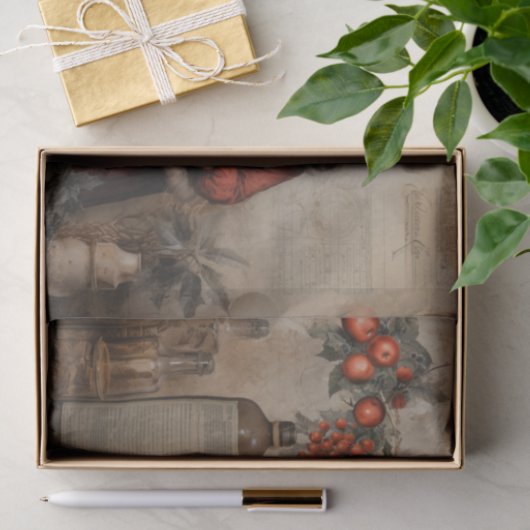 Santa Baby Lady Kerstmis Decoupage Tissuepapier (Geschenk)