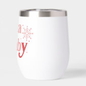 Santa Baby - Leuke vakantie typografie Ontwerp (Achterkant)