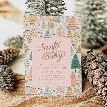 Santa Baby Meisje Baby shower