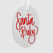 Santa Baby Ornament (voorkant)