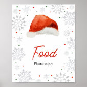 Santa Baby Pet Eten Poster (Voorkant)
