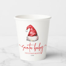 Santa Baby Red Pet Kerst vakantie Baby shower