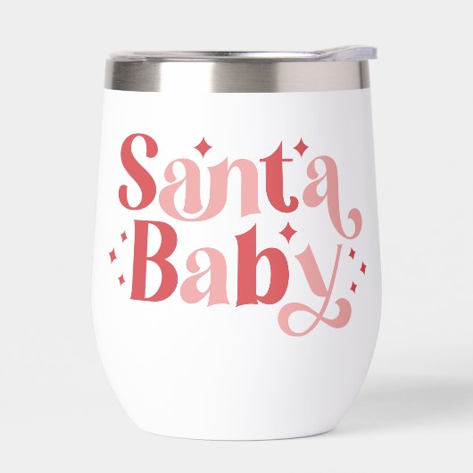 Santa Baby - Retro kersttypografie (Links)