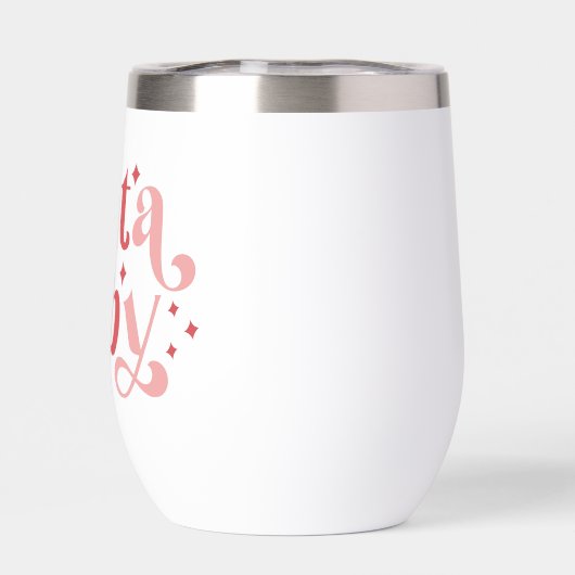 Santa Baby - Retro kersttypografie (Achterkant)