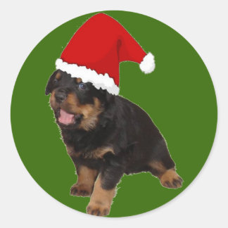 Santa Baby Ronde Sticker