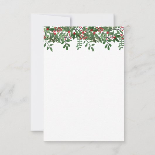 Santa Baby Schattigee Gouden Sneeuwvlokken Winter Kaart (Achterkant)