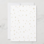 Santa Baby shower Animals Winter Kaart (Achterkant)